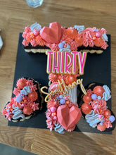 Load image into Gallery viewer, Letter Or Number Cakes